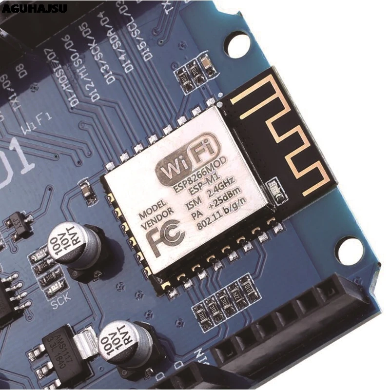 Умная электроника ESP-12F WeMos D1 WiFi uno на основе ESP8266 щит для arduino совместимый с IDE |