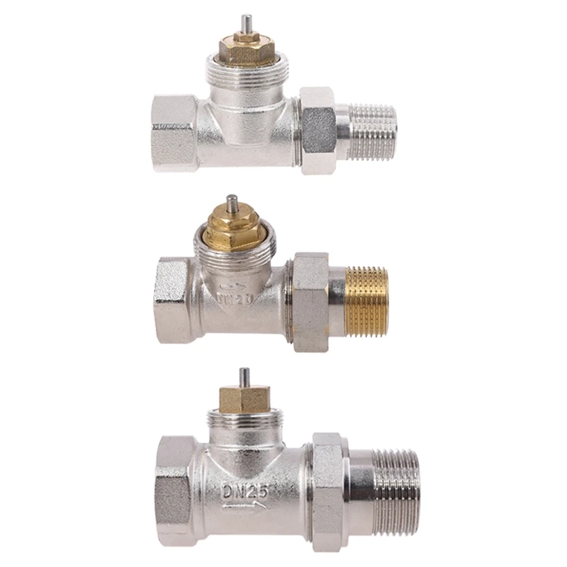 

DN15 DN20 DN25 водяной клапан, Электрический актуатор, контроль температуры HVAC-клапан TRVThermal привод-стандартный клапан