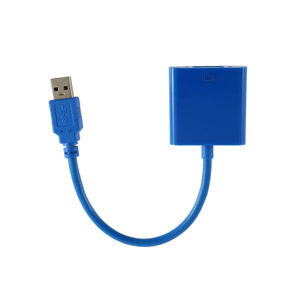 USB 3 0 to VGA Мульти дисплейный адаптер конвертер внешняя видеокарта + диск с