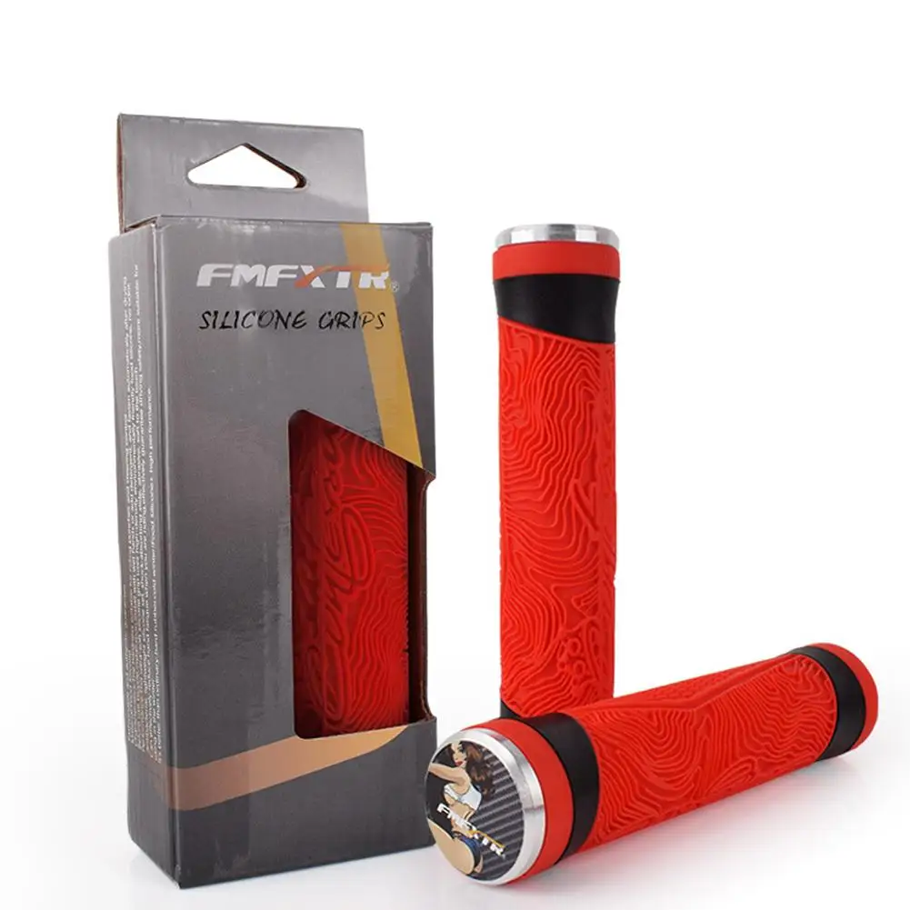 1 пара силиконовые MTB руль с резиновой нескользящей подошвой защитным козырьком