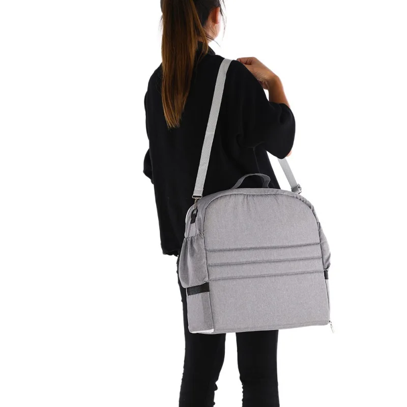 

Travel Baby Bed Baby Nest Bed with Pillow Portable Crib Travel Bed Infant Toddler Cotton Cradle for Newborn Baby Bed