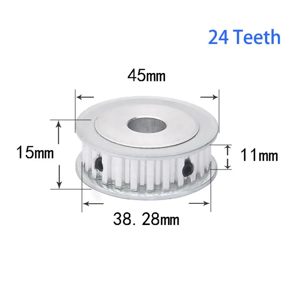 1 шт., Ремень ГРМ типа AF 24-40 зубьев XL, ширина шкива 11 мм, отверстие 5-25 мм для ремня 10 мм, ЧПУ/шаговый двигатель