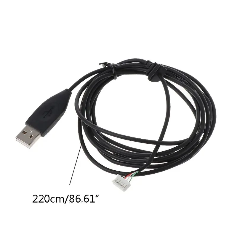 Прочный USB кабель для мыши Сменный Logitech G100 G100S мышь C26|Компьютерные кабели и