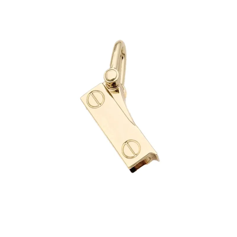 Металлическая пряжка D образного кольца для сумок металлические аксессуары винт