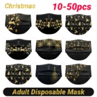 1050 шт., маски для лица с принтом снежинок