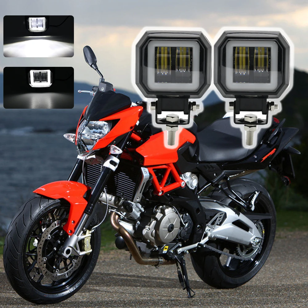 2 шт./1 шт. водонепроницаемый круглый светодиодный светильник &quotглаза ангела&quot