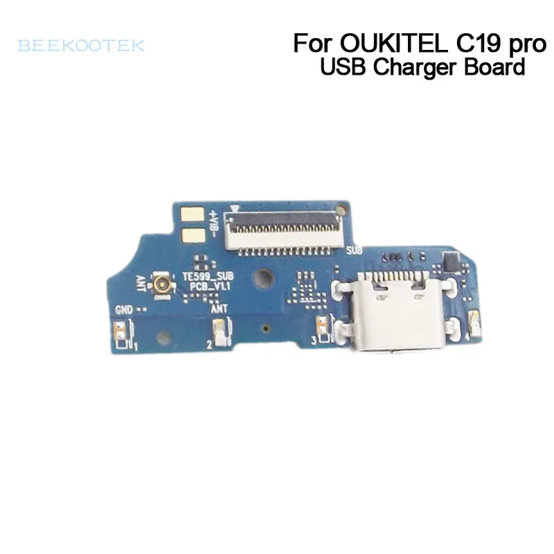 Новая Оригинальная USB-плата C19 pro зарядная плата с микрофоном ремонтные
