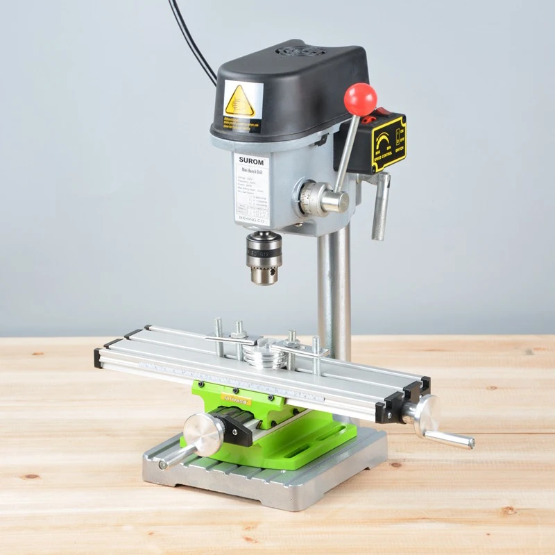 

Mini Precision Multifunction Milling Machine Bench Drill Vise Worktable X Y-Axis Adjustment Coordinate Table