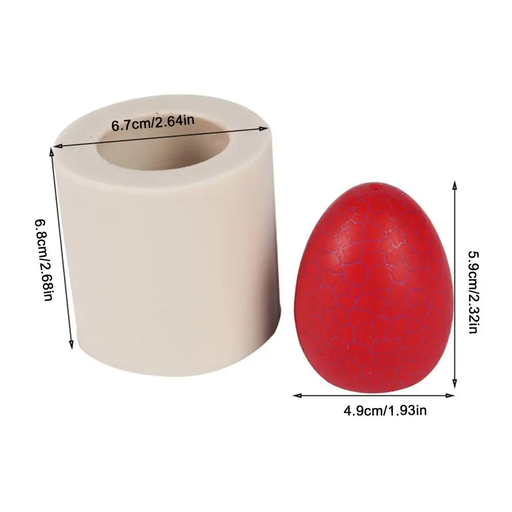 

1pc Easter Egg Shape 3d Fondant Sugar Cake Mold Candy Cookie Baking Pastry Tool Home Party Decor Kitchen Accessories