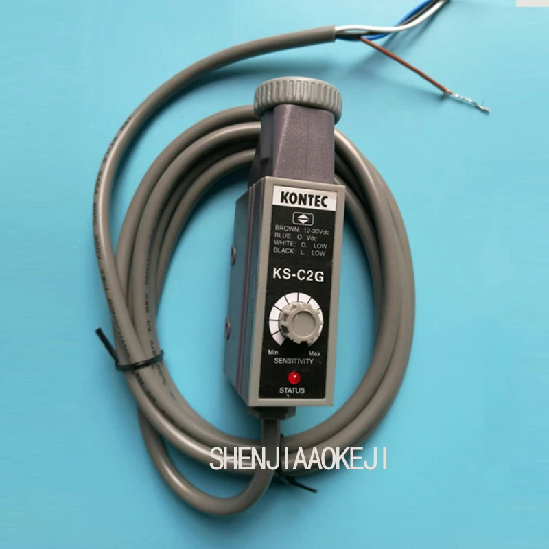 DC12 30V цветной код сенсорная машина портативный знак фотоэлектрический глаз