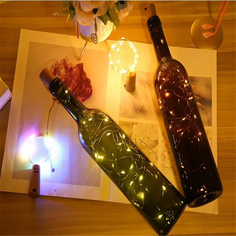 Светодиодная гирлянда из серебристой проволоки 2 м 20 светодиодов|Осветительные