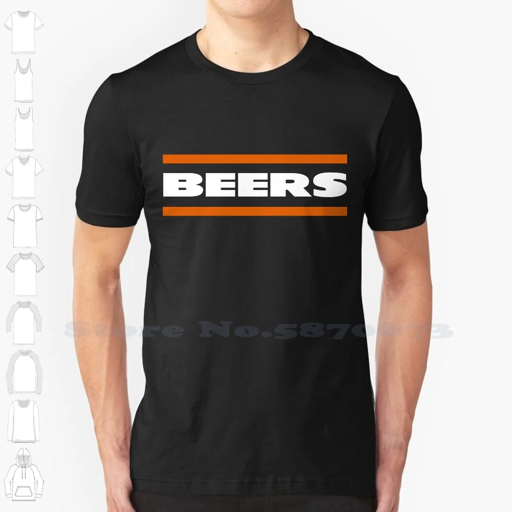 

Da Beers Black White Tshirt For Men Women Beer