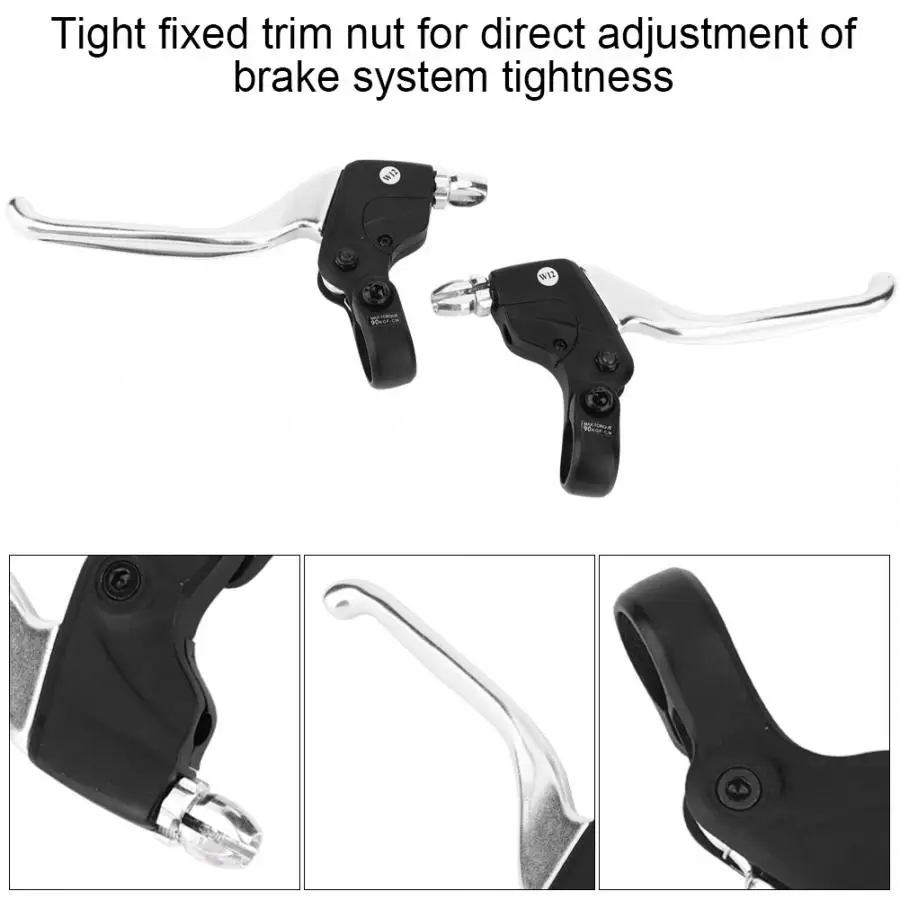 1 пара универсальных велосипедных рукоятка тормоза из алюминиевого сплава