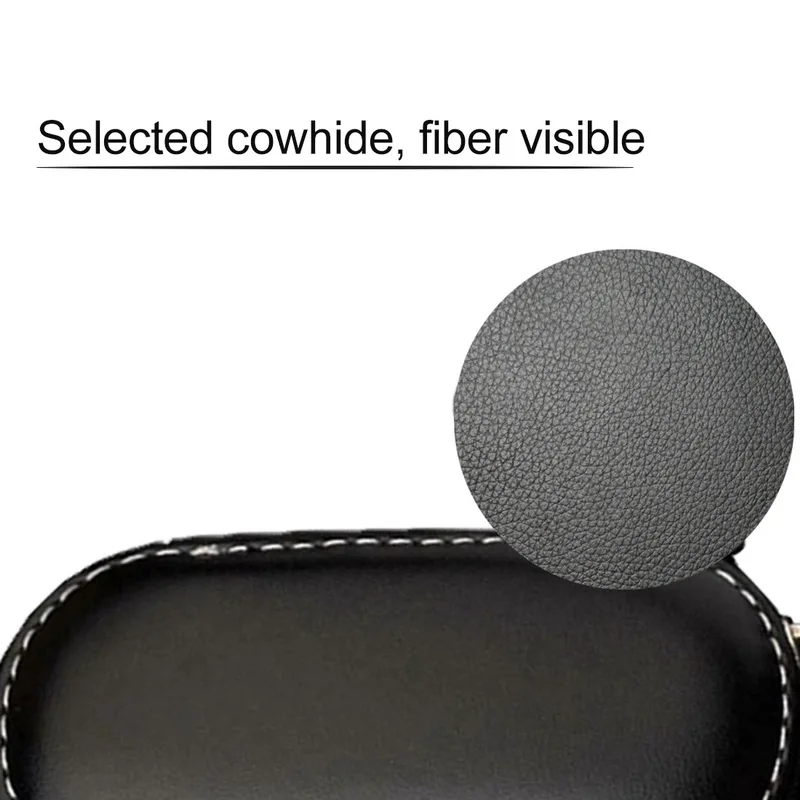 

Car Key Pouch Bag Case Wallet Holder Chain Key Wallet Ring Collector Housekeeper Pocket Key Organizer Smart Leather Keychain