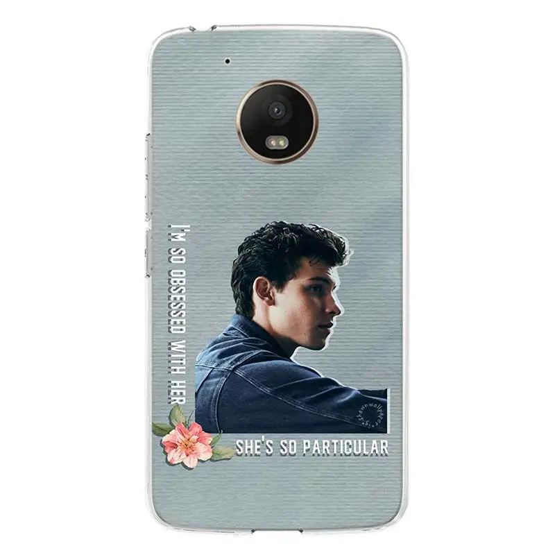 Чехол для телефона Shawn Mendes The Tour Motorola Moto G8 G7 G6 G5 G5S G4 E6 E5 E4 Plus Power Play EU One Action Macro