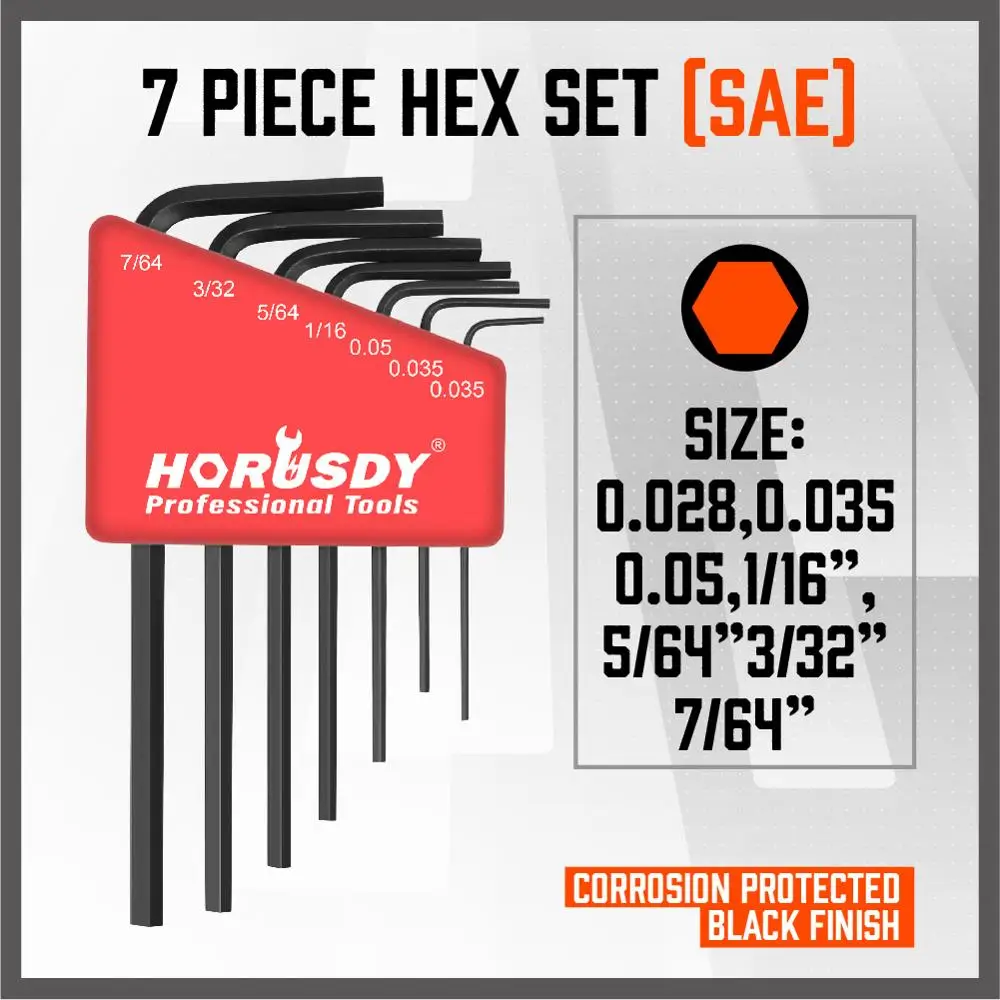 HORUSDY 22 шт мини-шестигранный ключ tamperproof torx декодер каналов кабельного телевидения
