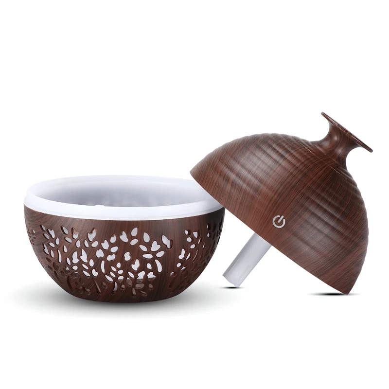 

USB Humidifier Aroma Essential Oil Diffuser Mist Air Purifier Single Room Humidifiers with Color Light