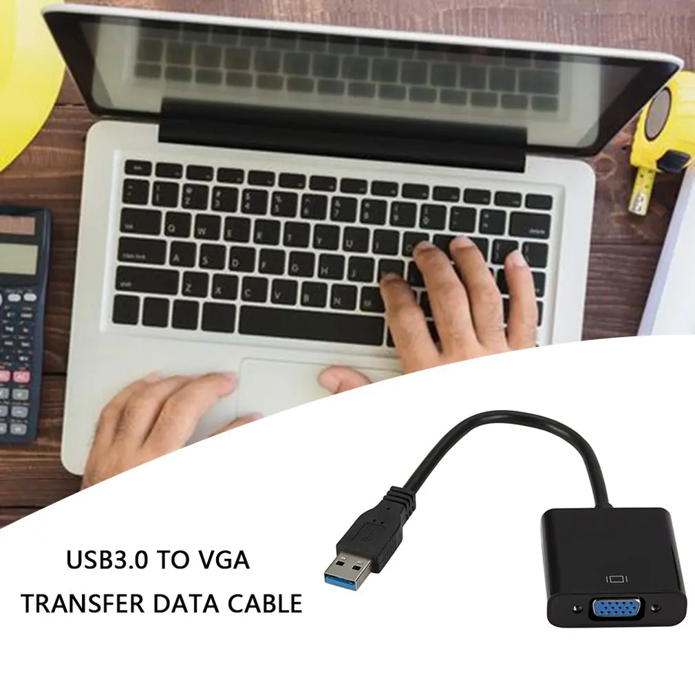 USB 3 0 VGA Кабель адаптер внешняя графическая карта видео мульти дисплей конвертер