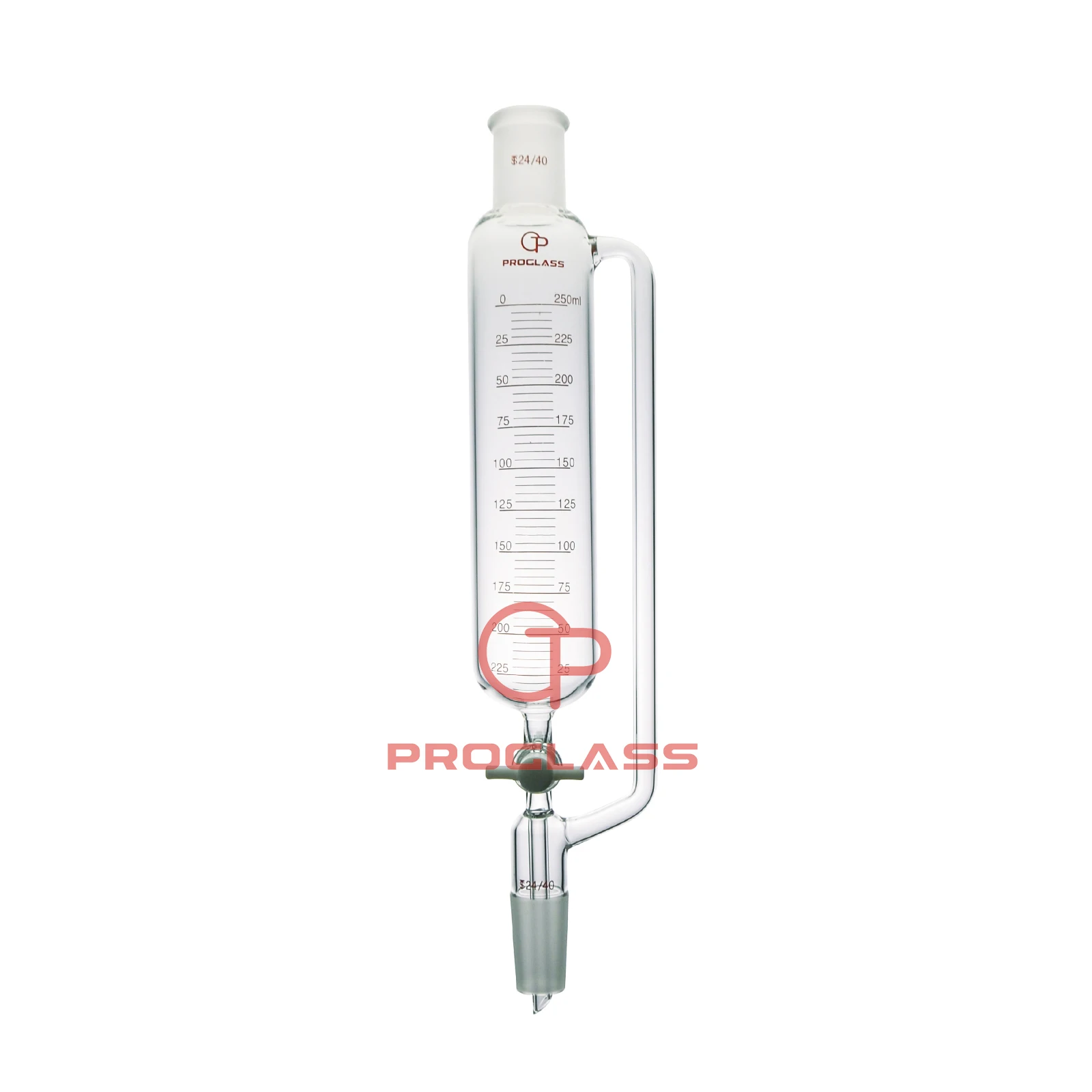 Градиентная воронка из боросиликатного стекла 24/40