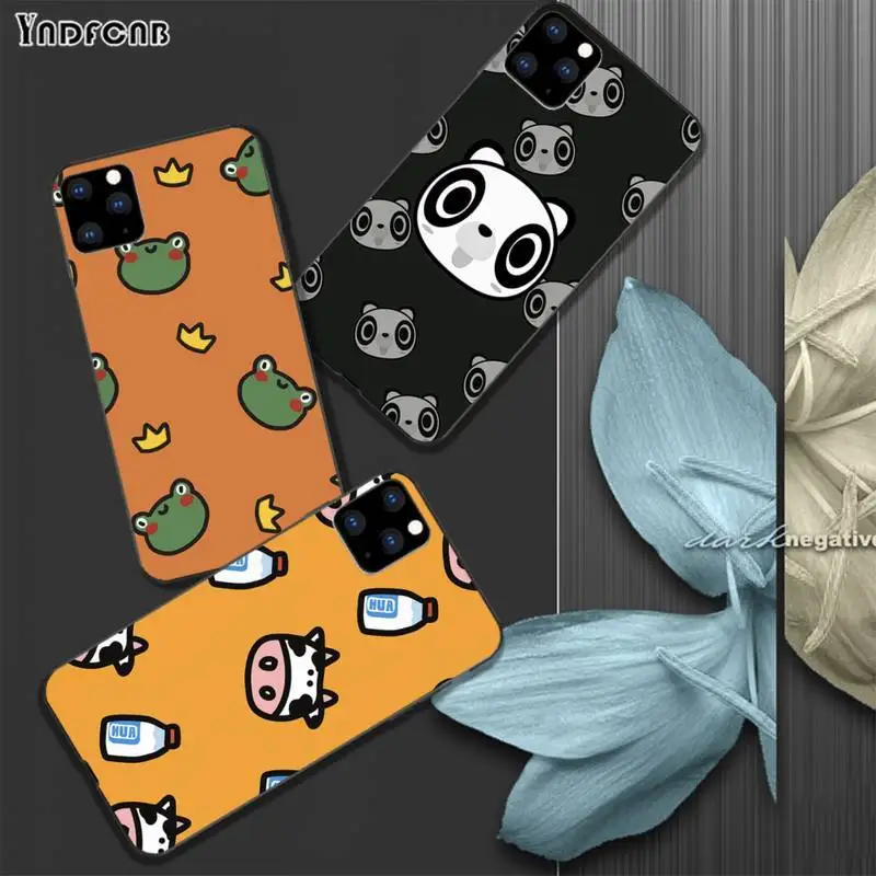 Силиконовый чехол с милыми животными для девочек телефона iphone 5s se 2020 6 6s 7 8 plus x xs max