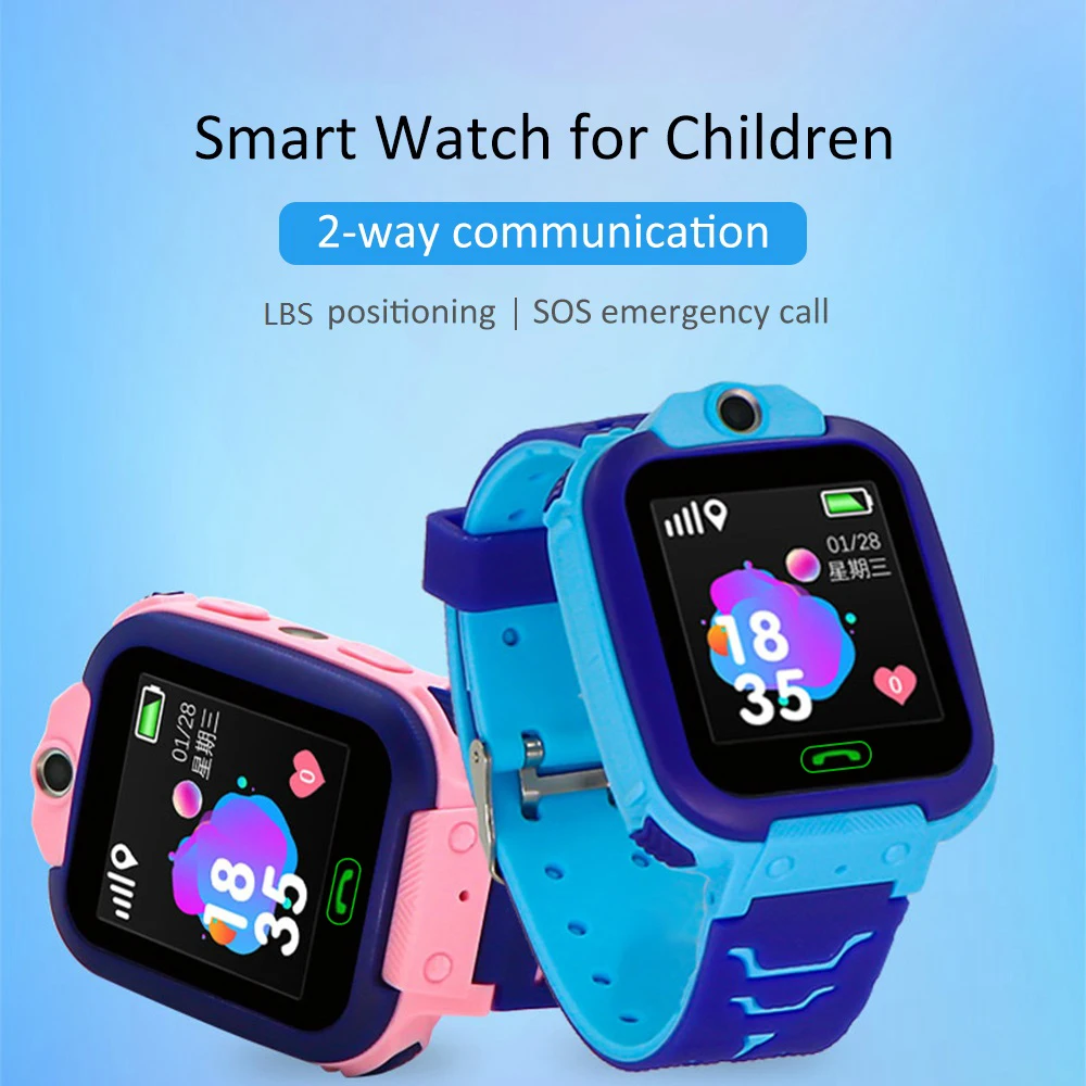 Умные часы TR5 3 Kid 2G с сенсорным ЖК экраном водонепроницаемые Смарт дистанционным