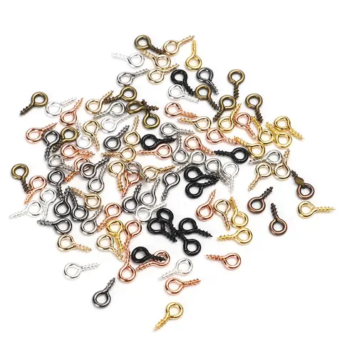 Мини винт с глазком Eyepins, 200 шт