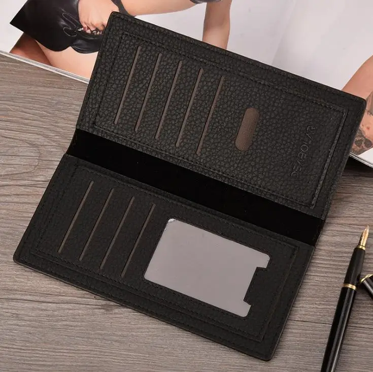 Мужские кошельки Женский кошелек для телефона тонкий длинный дизайнерский