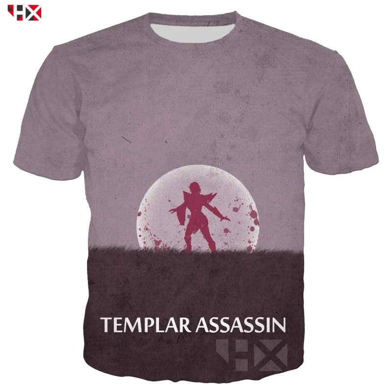 T Shirt 2 Игра Dota 2 футболка для мужчин женщин 3D печатных повседневные футболки Толстовка короткий рукав Harajuku стиль уличная топы S468 - Цвет: T Shirt 2