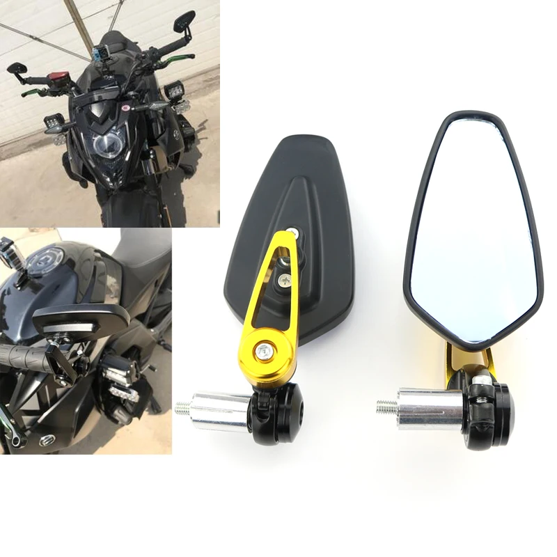 Зеркало заднего вида для Suzuki Yamaha KTM мотоцикла 7/8 дюйма 22 мм|Боковые зеркала и