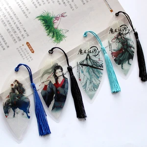 Аниме МО дао ЗУ Ши косплей Вэй усян Лан ванджи закладки для книги лист Марк подарки для девочек CS334