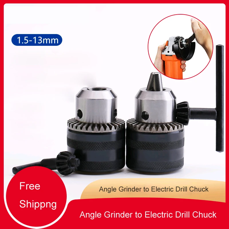 

Electric Drill Conversion Head Holder Power Drill Convert Adapter Electric Angle Grinder Angle Grinder Drill Chuck