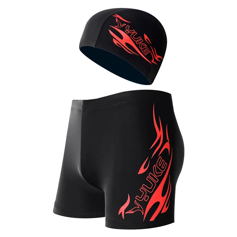 

Simple Design Quick Drying Flat Angle Men's Swimming Suit