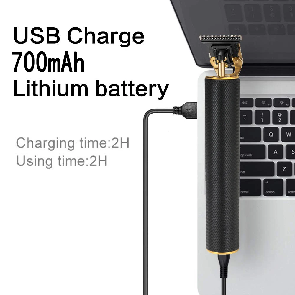 Kemei Pro Li T-Outliner Skelet Zware Hitter Cordless Trimmer Mannen 0 Mm Kaalhoofdige Tondeuse Afwerking Haar Snijmachine | Бытовая