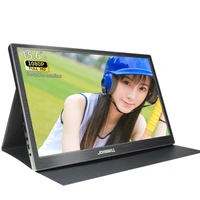 Portable Monitor 15 6 Inch CNC Craft Dual HDMI IPS Personal Gaming Monitor for PS4 xbox series raspberry switch gaming laptop