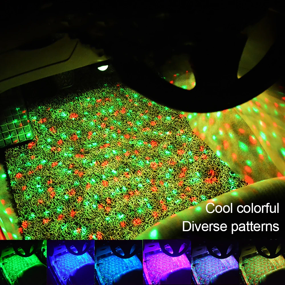 Автомобильные декоративные огни USB пульт дистанционного управления