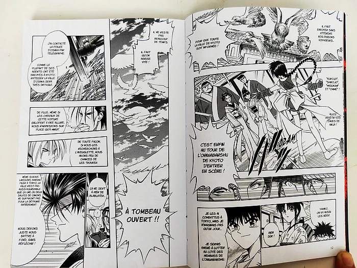 Kenshin Perfect edition-книга для комиксов манга подростков и взрослых с героями