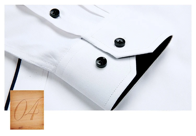 Мужские рубашки с длинным рукавом в полоску большого размера 8XL синяя деловая