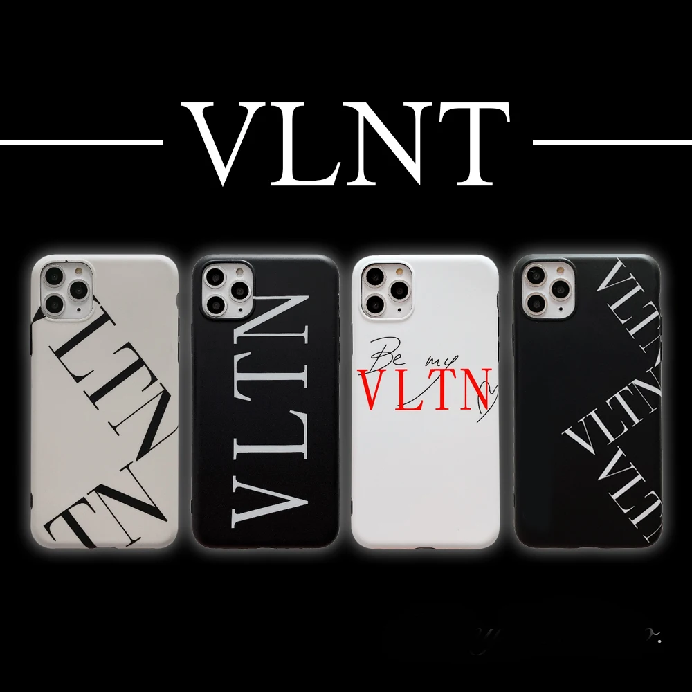 Vltn роскошный брендовый итальянский мягкий силиконовый чехол для apple iphone7 7plus 8 6 pluxx
