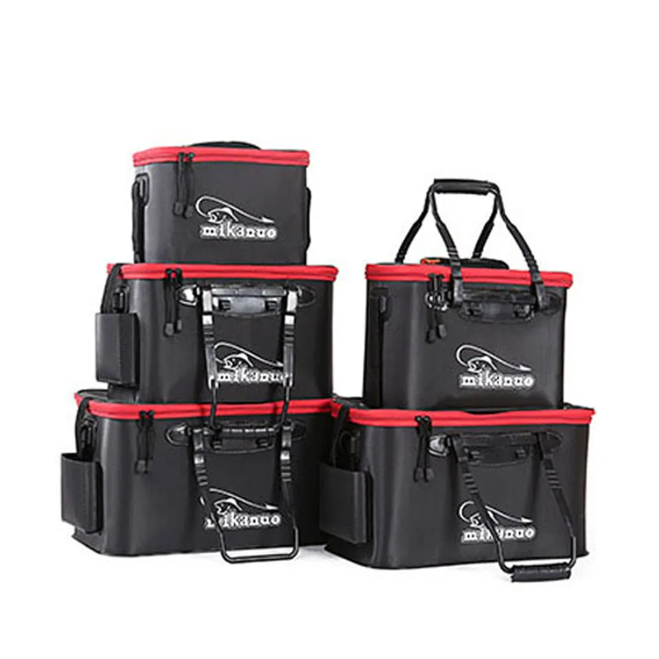 

Portable Outdoor Bucket Live Fish Box sea waterproof Bucket Fishing accessories Fishing Bags