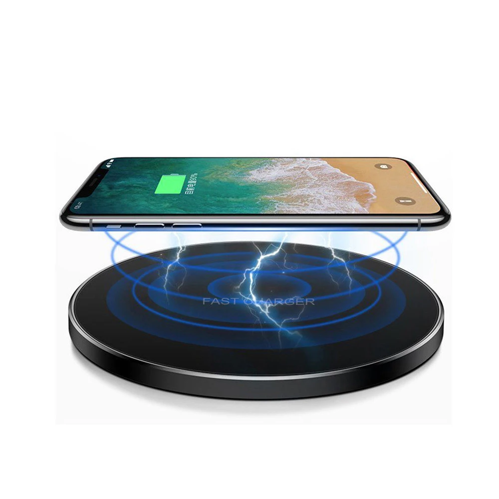 Быстрое беспроводное зарядное устройство 15 Вт для iPhone XS Max X 8 XR 11 samsung S10 S9 Note 9 huawei P30 Pro Xiaomi Mi 9 8 QC 10W Qi зарядная панель