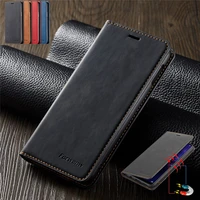 luxury leather case for iphone 12 mini 11 pro xs max xr x 5 5s se 2020 magnetic for iphone 7 8 6 6s plus wallet flip card cover