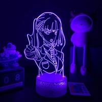 3d led lamp anime your turn to die night light shin tsukimi figure for bedroom decor nightlight manga birthday gift dropshipping