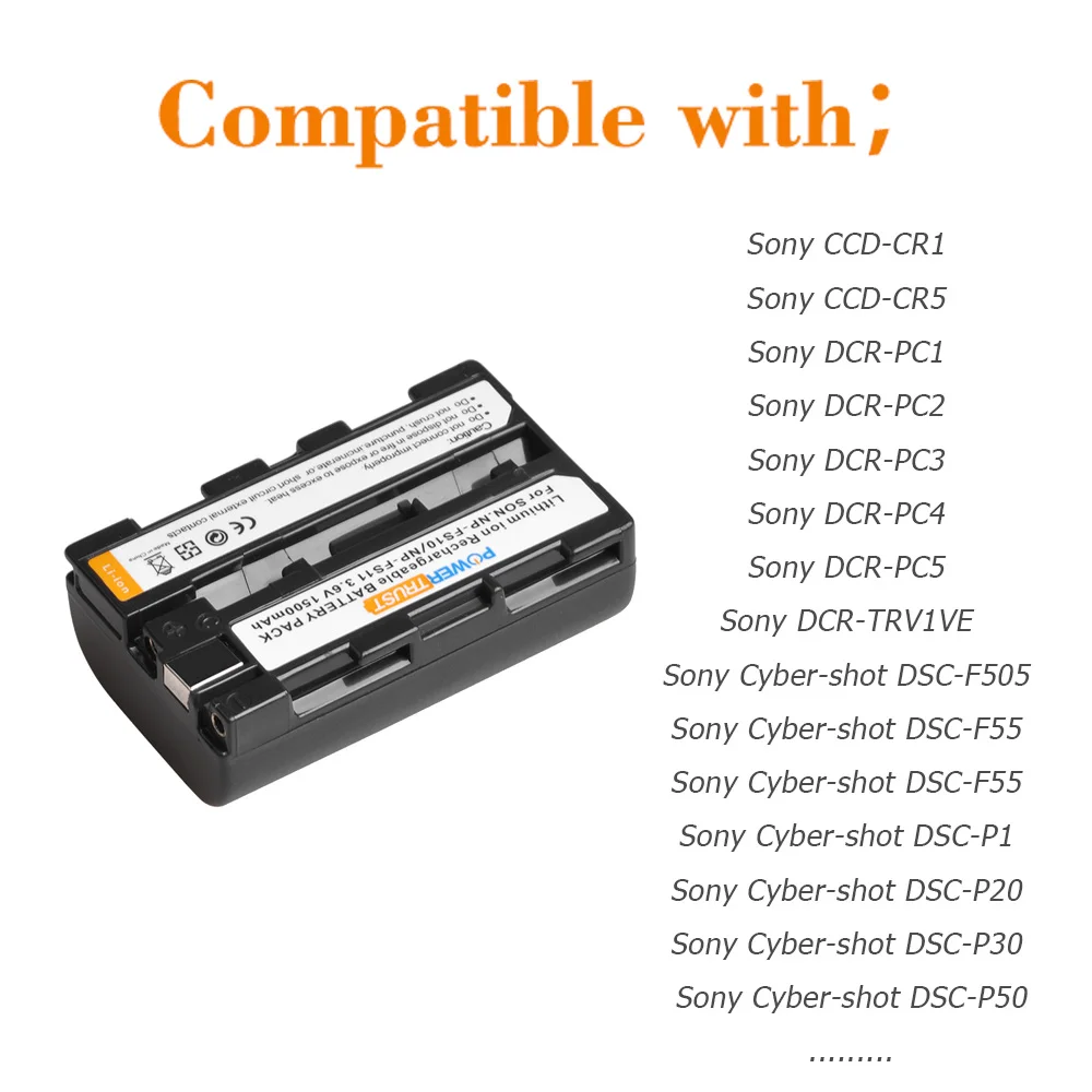Аккумулятор для камеры Sony CCD CR1 DCR PC1 PC2 PC3E PC4 PC5 PC5E PC505 &amp CH 1500 мАч | Электроника
