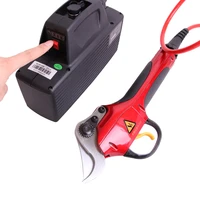 30mm lion battery cordless secateur rechargeable pruning scissors pruners garden cutting tools