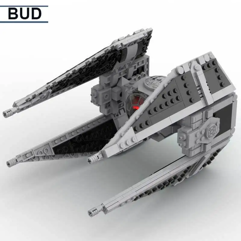 MOC series wars TIE модель перехватчика коллекция фильмов детская игрушка космический