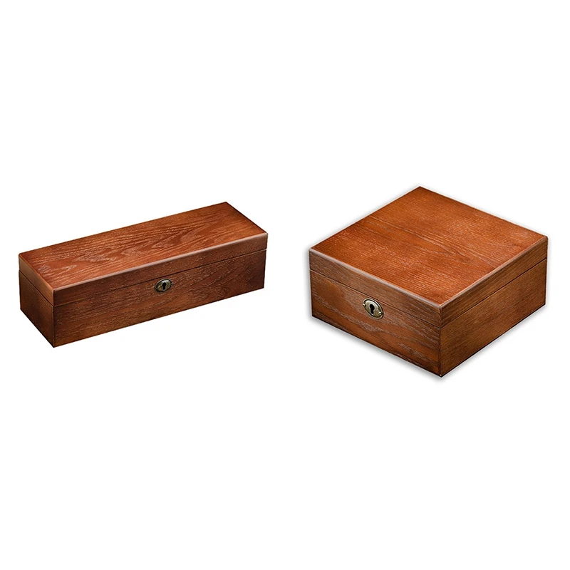

Роскошная деревянная коробка для часов, коробка-держатель для часов, органайзер для верхних ювелирных изделий, сетчатый органайзер для час...