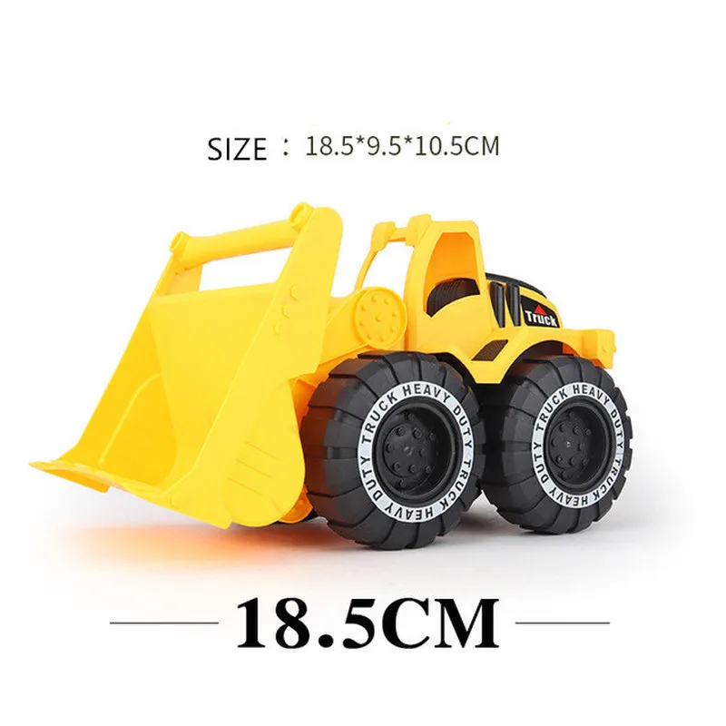 Classic Baby Simulation Engineering Car Toy Excavator Bulldozer Model Tractor Dump Truck Mini for Kid Boy Gift | Игрушки и хобби