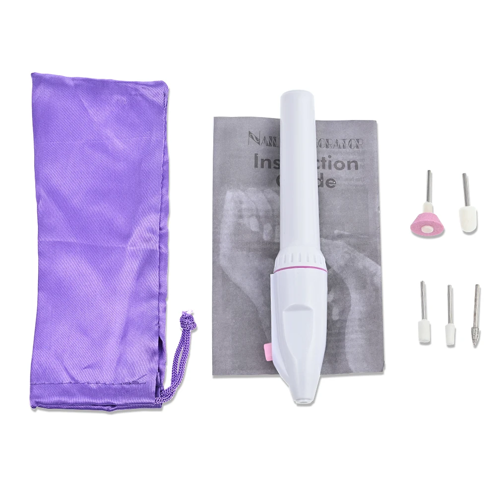 

Electric Manicure Pedicure Nail Drill Set 5 in 1 Professional Electric Nail File Grinder Grooming Personal Manicure and Pedicur