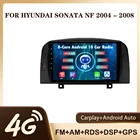 Автомобильный радиоприемник JMANCE для Hyundai Sonata NF 2004 - 2008 с голосовым ИИ мультимедийным видеоплеером и навигацией GPS Android No 2din 2 din dvd