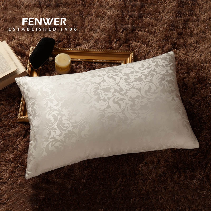 100% Ортопедическая подушка из шелка тутового шелкопряда для шеи с эффектом памяти